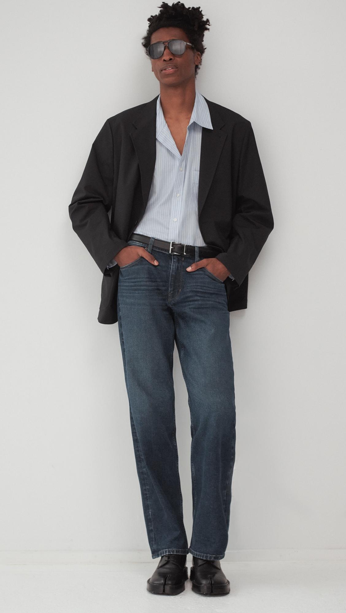 Exclusive Doheny Relaxed Straight Jeans by PAIGE