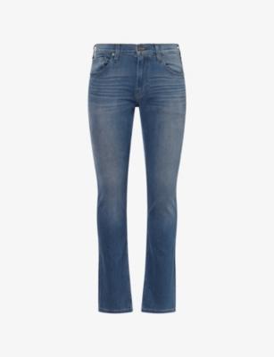 Federal Slim Straight-Leg Stretch-Denim Jeans by PAIGE