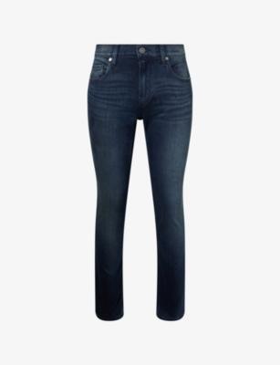 Federal Straight-Leg Slim-Fit Stretch-Denim Jeans by PAIGE