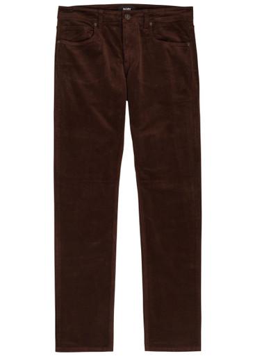Federal slim straight-leg corduroy trousers by PAIGE