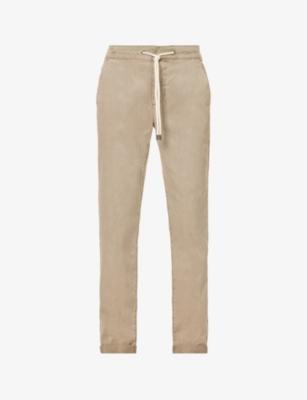Fraser drawstring-waistband X-leg slim-fit stretch-woven trousers by PAIGE