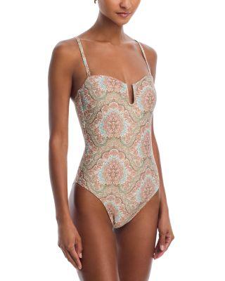 Gianna U Ring Front One Piece Swimsuit by PAIGE