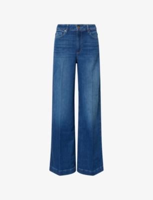 Harper Wide-Leg Denim Jeans by PAIGE