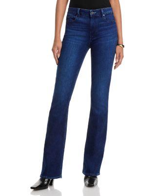 High Rise Manhattan Bootcut Jeans in Glastonbury by PAIGE