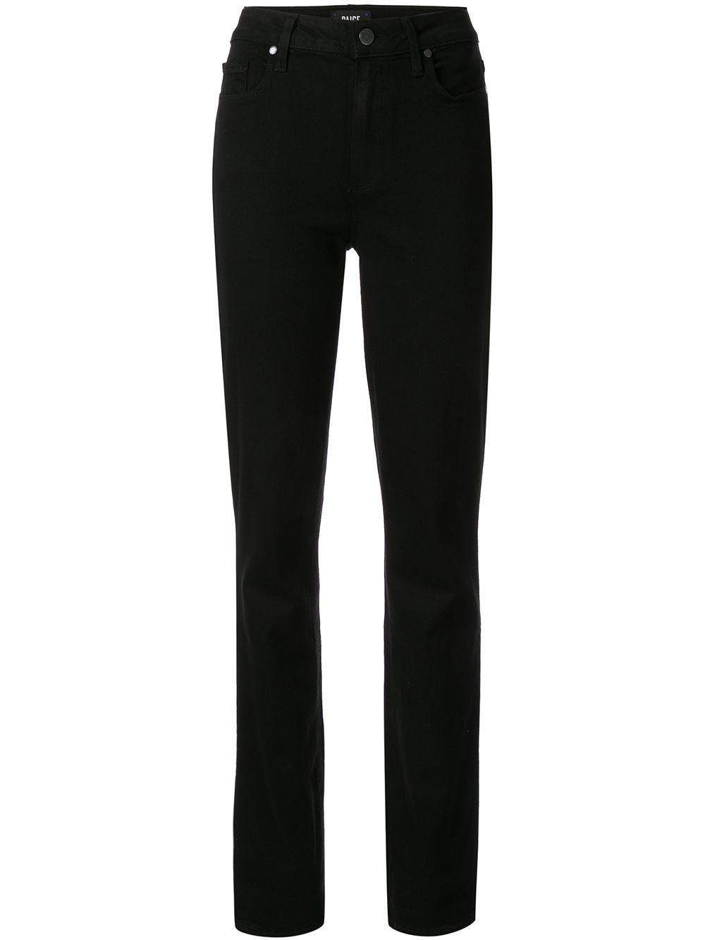 Hoxton Straight Black Shadow by PAIGE