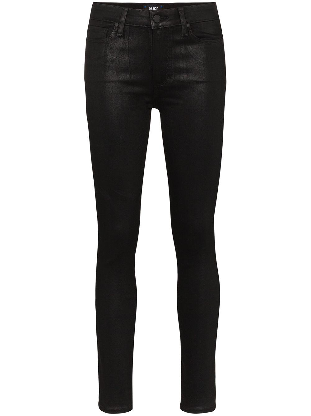 Hoxton coated skinny jeans by PAIGE