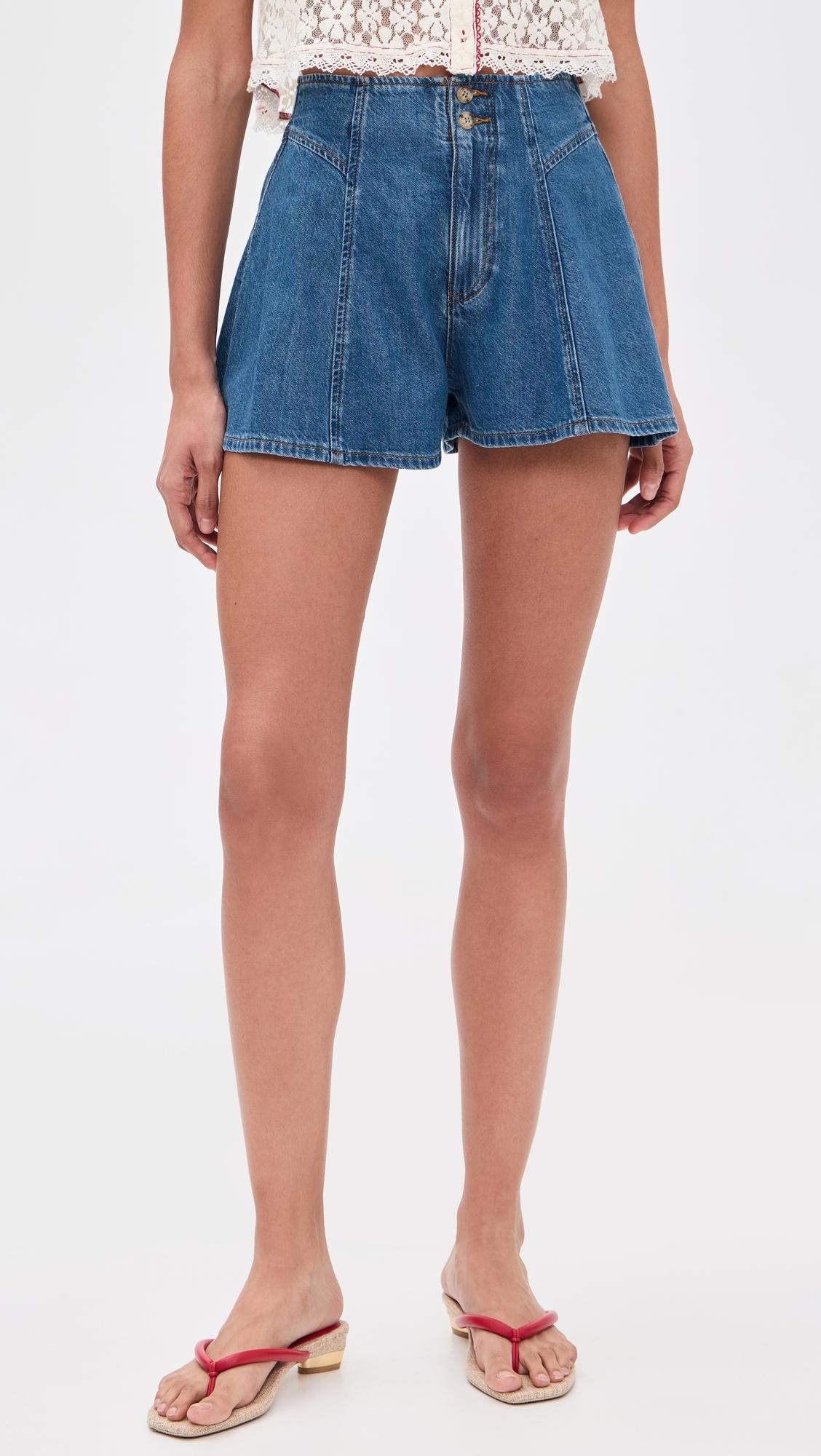 Joelle Anchored Shorts by PAIGE