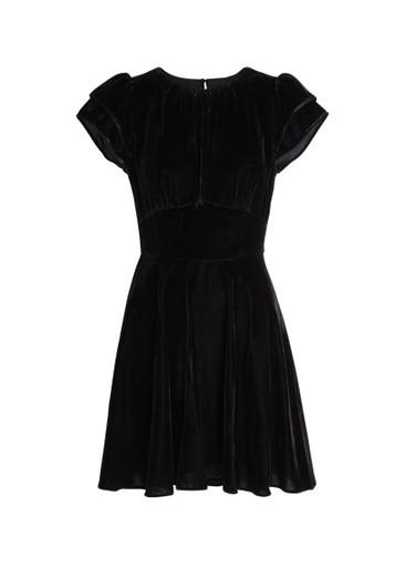 Khai velour mini dress by PAIGE