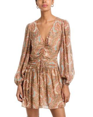 Lainey Silk Dress by PAIGE