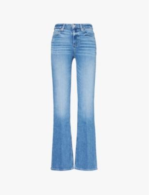 Laurel Canyon High-Rise Bootcut Denim Jeans by PAIGE