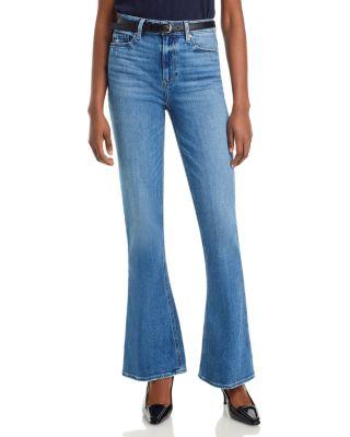 Laurel Canyon High Rise Flare Jeans by PAIGE