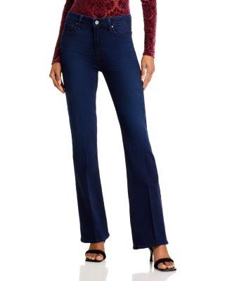 Laurel Canyon High Rise Flare Jeans in Manifesto by PAIGE