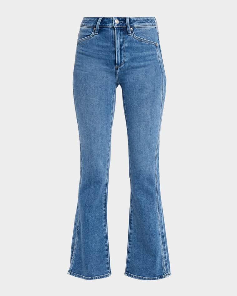 Laurel Canyon High-Rise Jeans with Vent by PAIGE