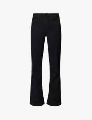 "Leenah 32"" Slim Wide-Leg Denim Jeans" by PAIGE