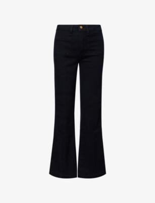 Leenah 32in Patch Pocket Denim Jeans by PAIGE