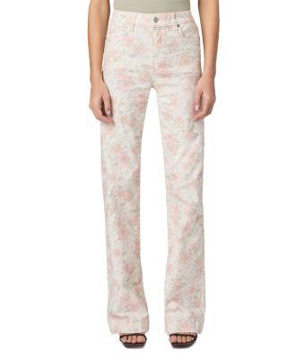 Leenah High Rise Wide Leg Jeans in Bouquet by PAIGE