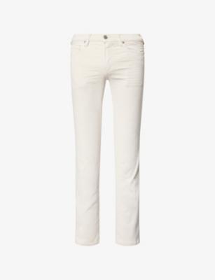 Lennon Slim-Fit Stretch-Cotton Trousers by PAIGE