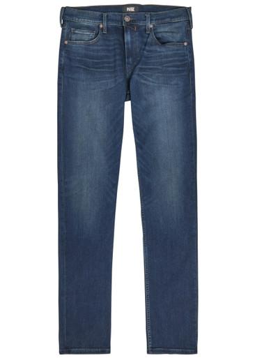 Lennox slim-leg denim jeans by PAIGE