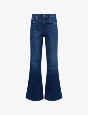"Marlow 32"" Flared-Leg Denim Jeans" by PAIGE