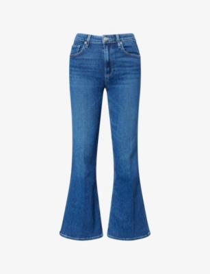 Marlow Skimmer Flared-Leg Stretch-Denim Jeans by PAIGE