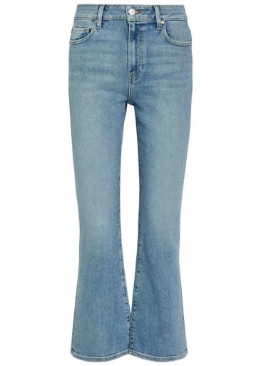 Mason cropped boot-leg jeans by PAIGE