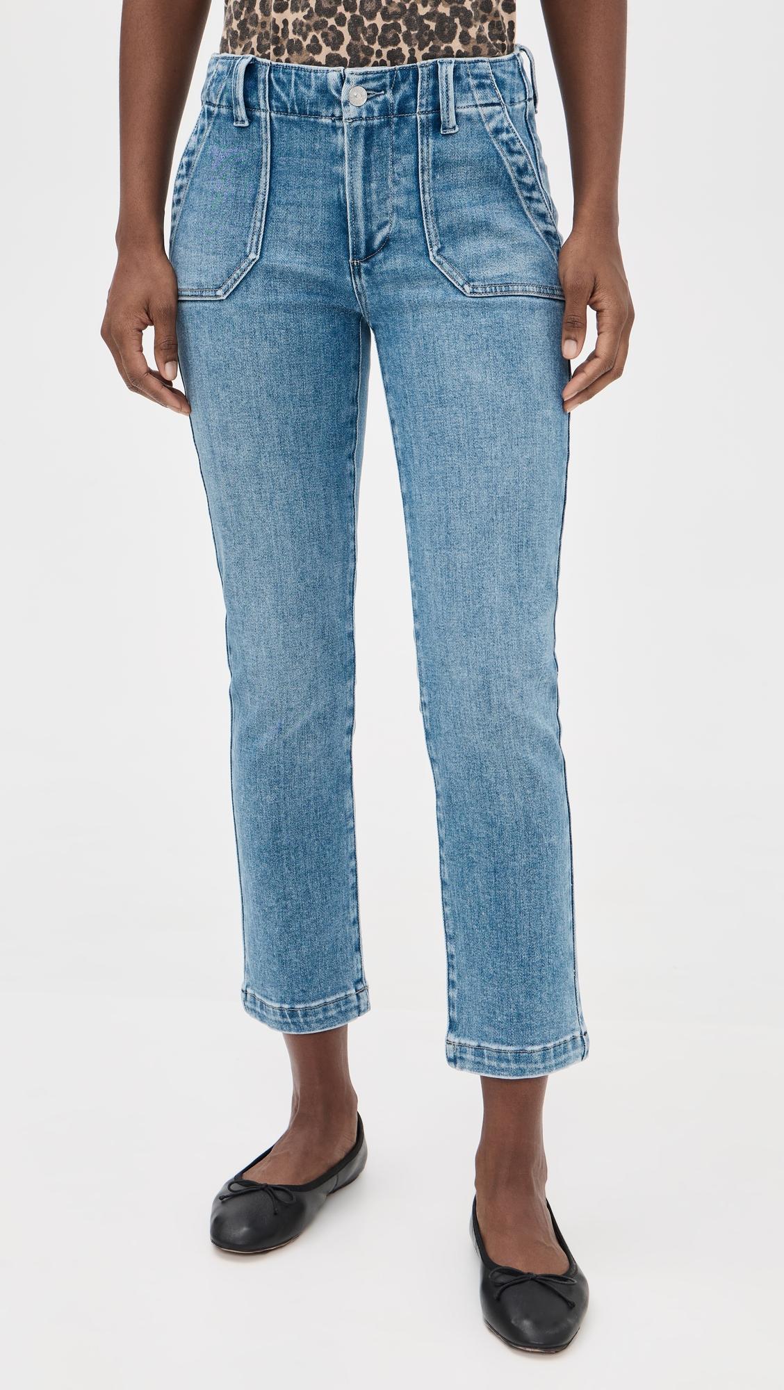 Mayslie Straight Ankle Jeans by PAIGE