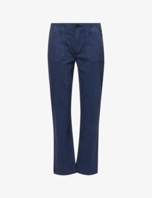 Mayslie straight-leg mid-rise stretch-denim jeans by PAIGE