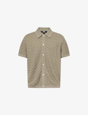 Mendez Short-Sleeve Knitted Shirt by PAIGE