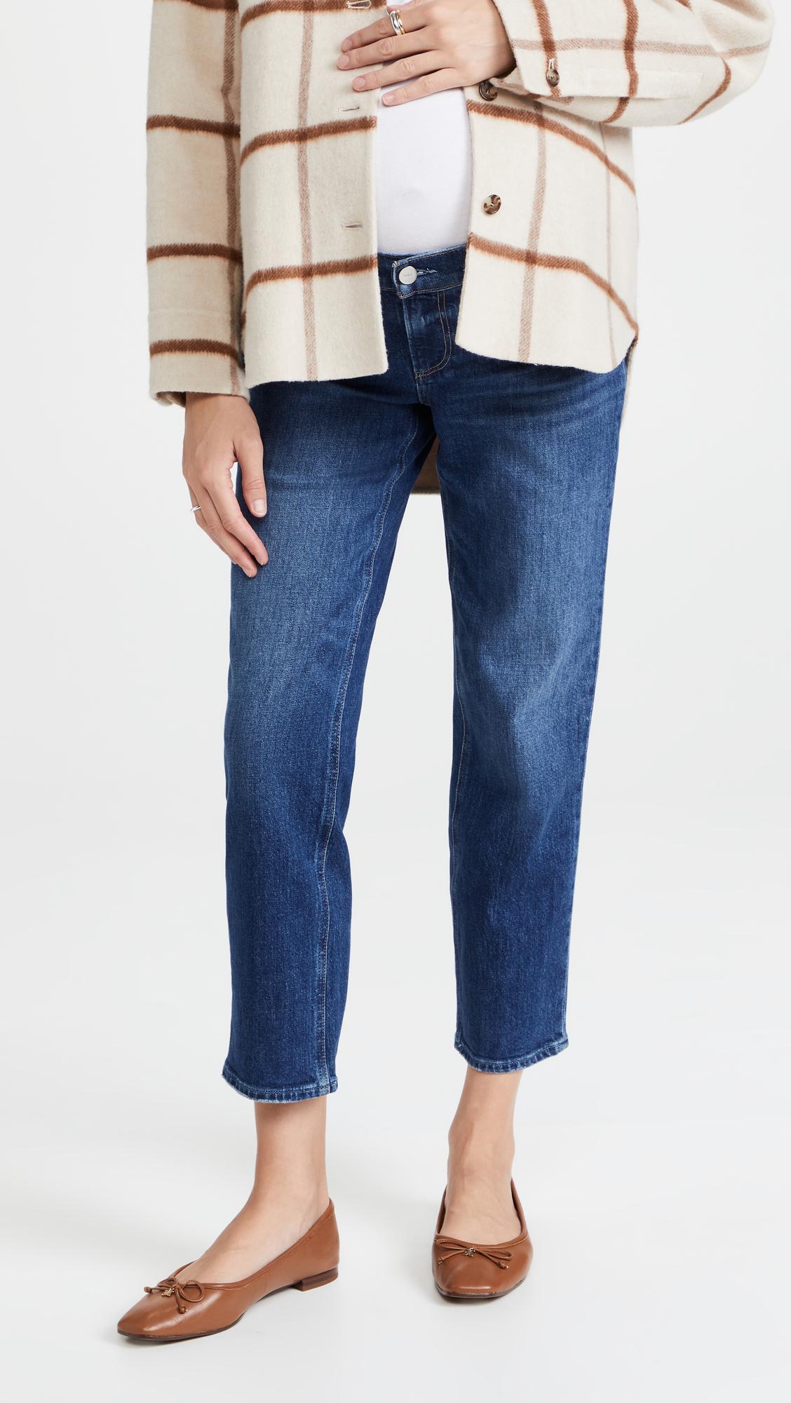 Noella Straight Maternity Jeans by PAIGE