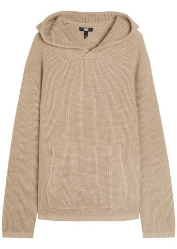 Ojai hoodied wool-blend jumper by PAIGE
