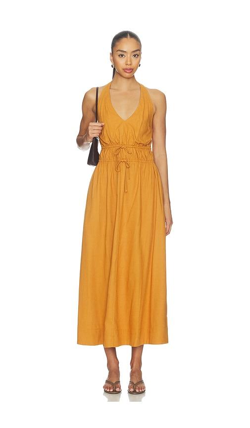 PAIGE Alysha Dress in Rust by PAIGE