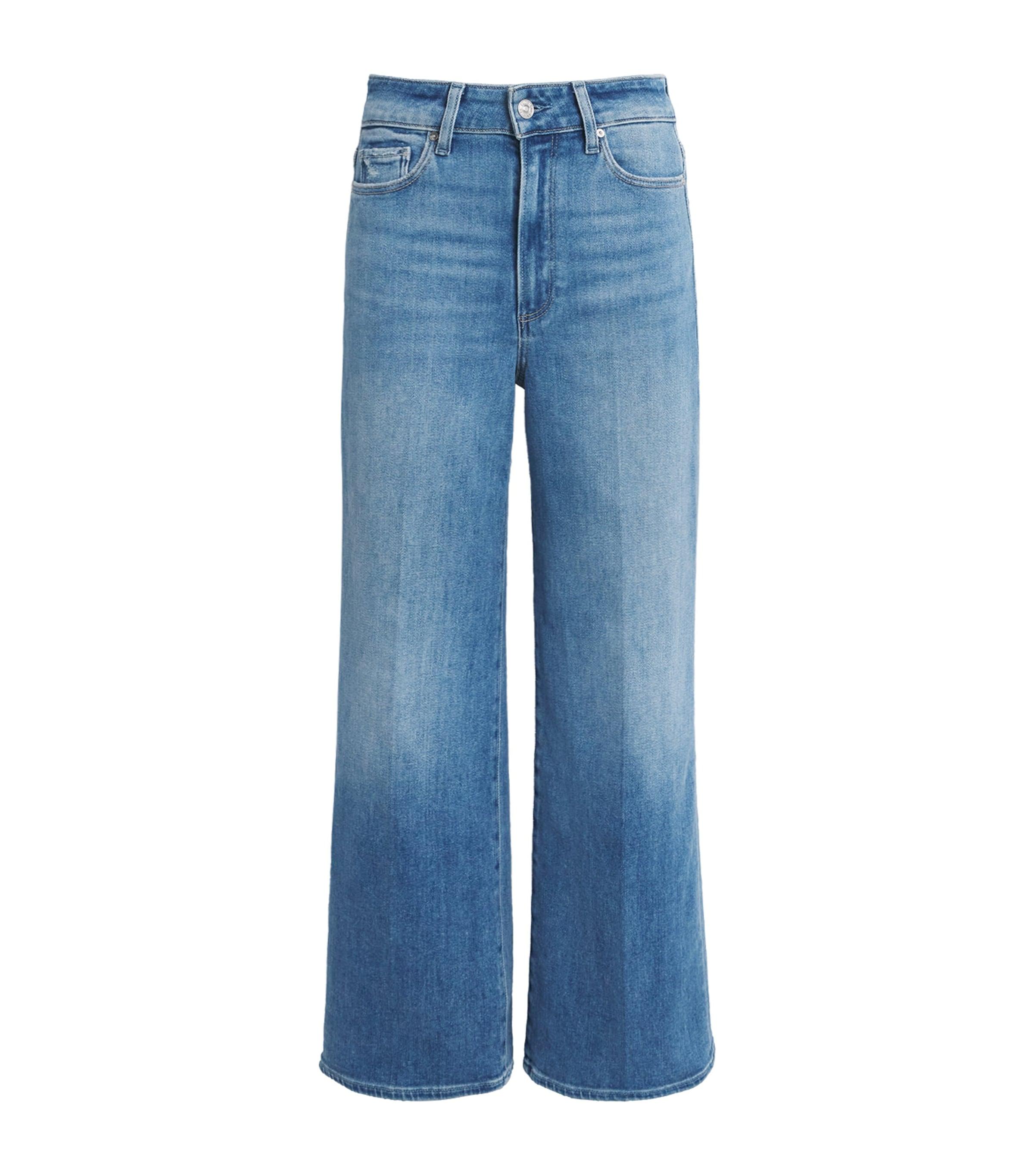 PAIGE Anessa High-Rise Wide-Leg Jeans by PAIGE