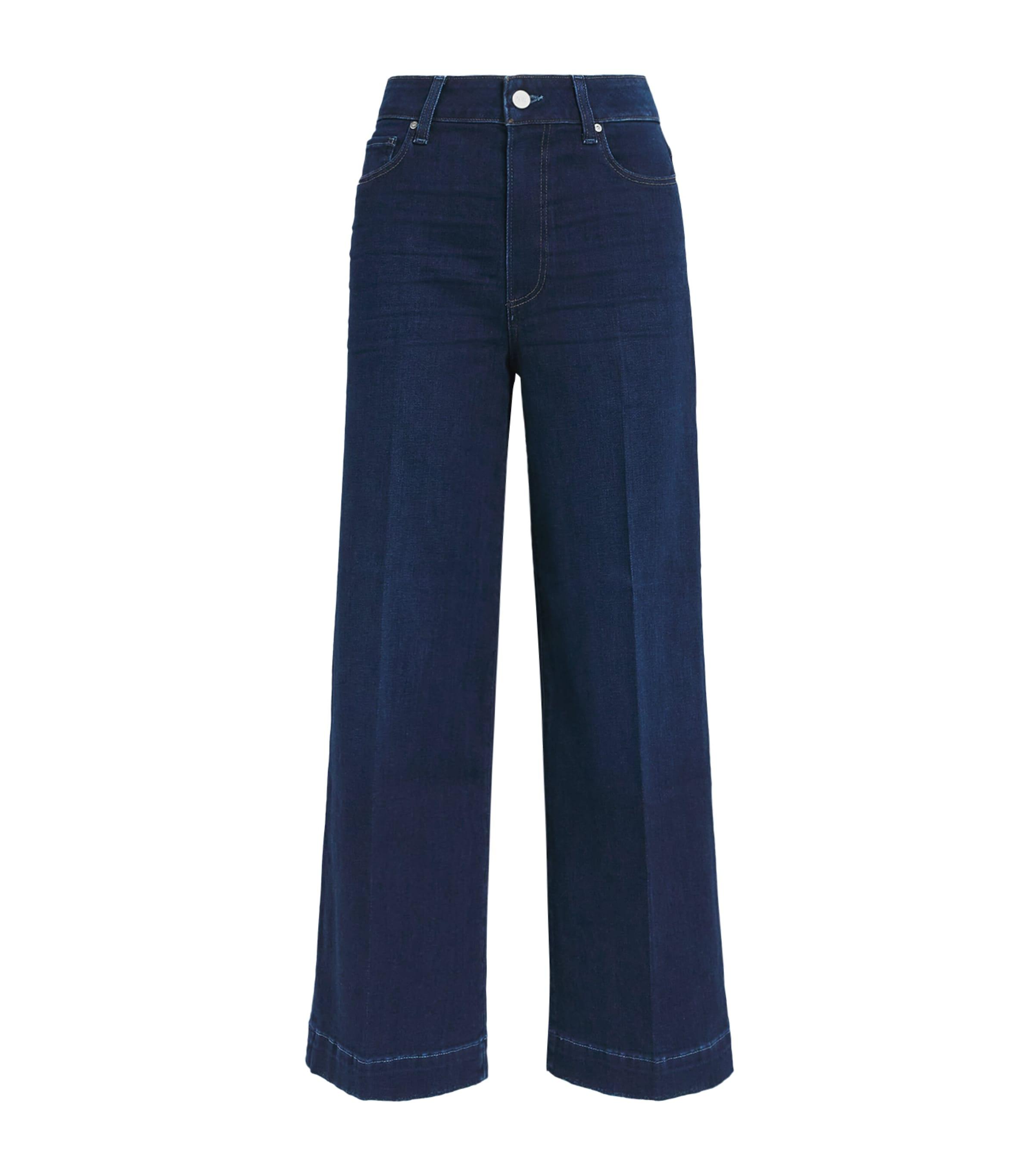 PAIGE Anessa Wide-Leg Jeans by PAIGE