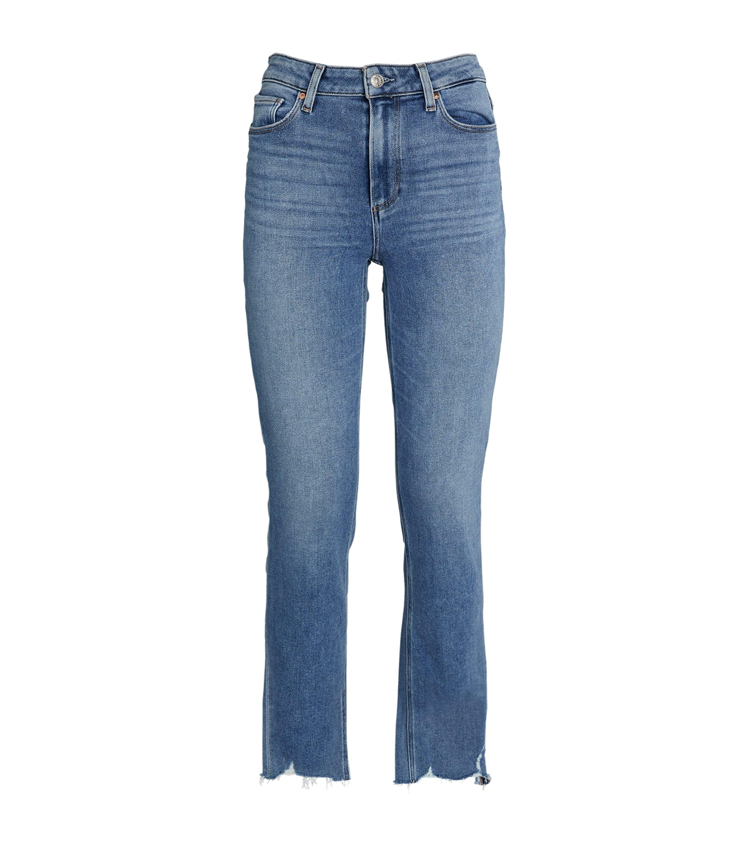 PAIGE Cindy Raw Hem Straight Jeans by PAIGE