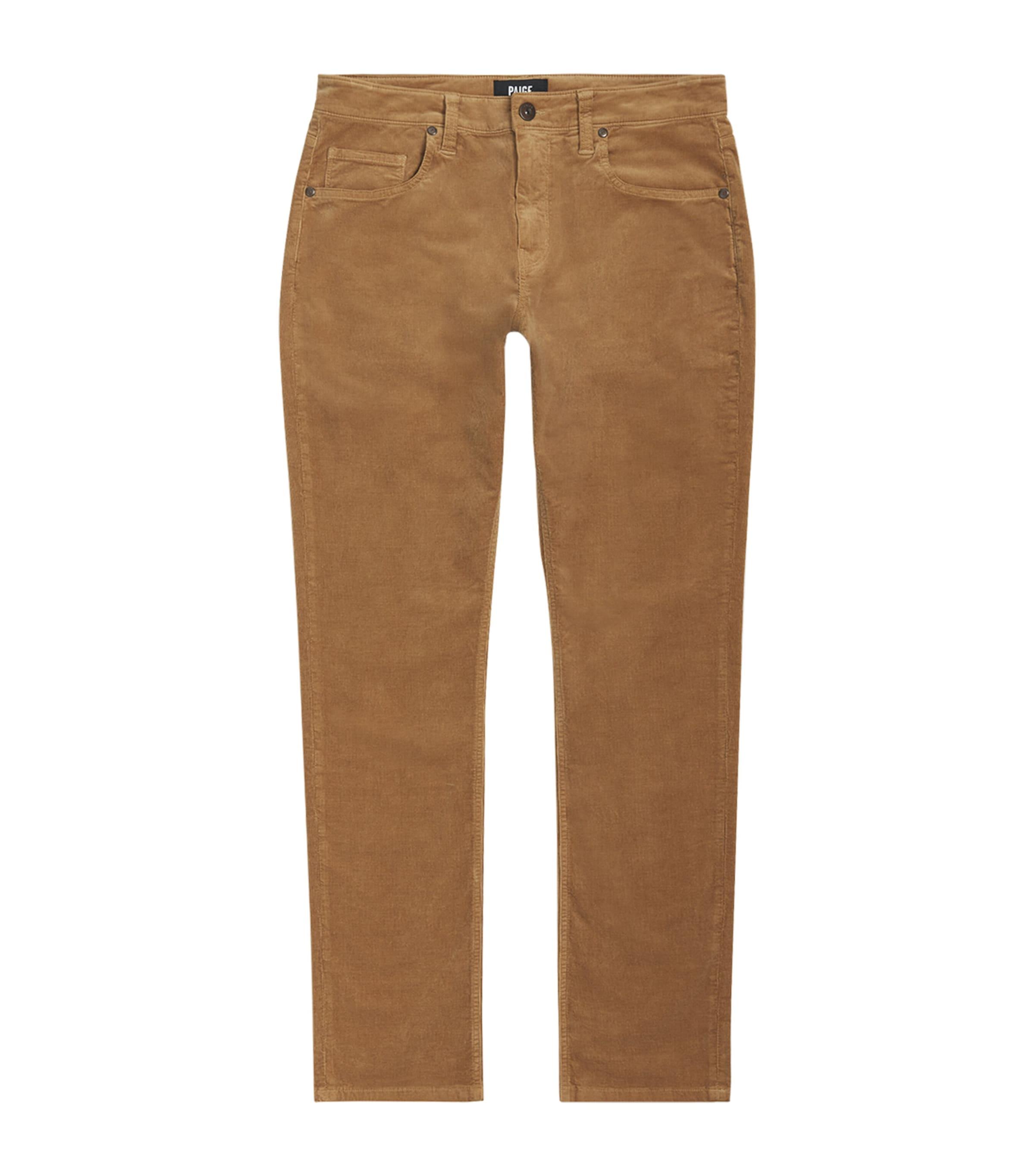 PAIGE Corduroy Federal Slim-Straight Jeans by PAIGE