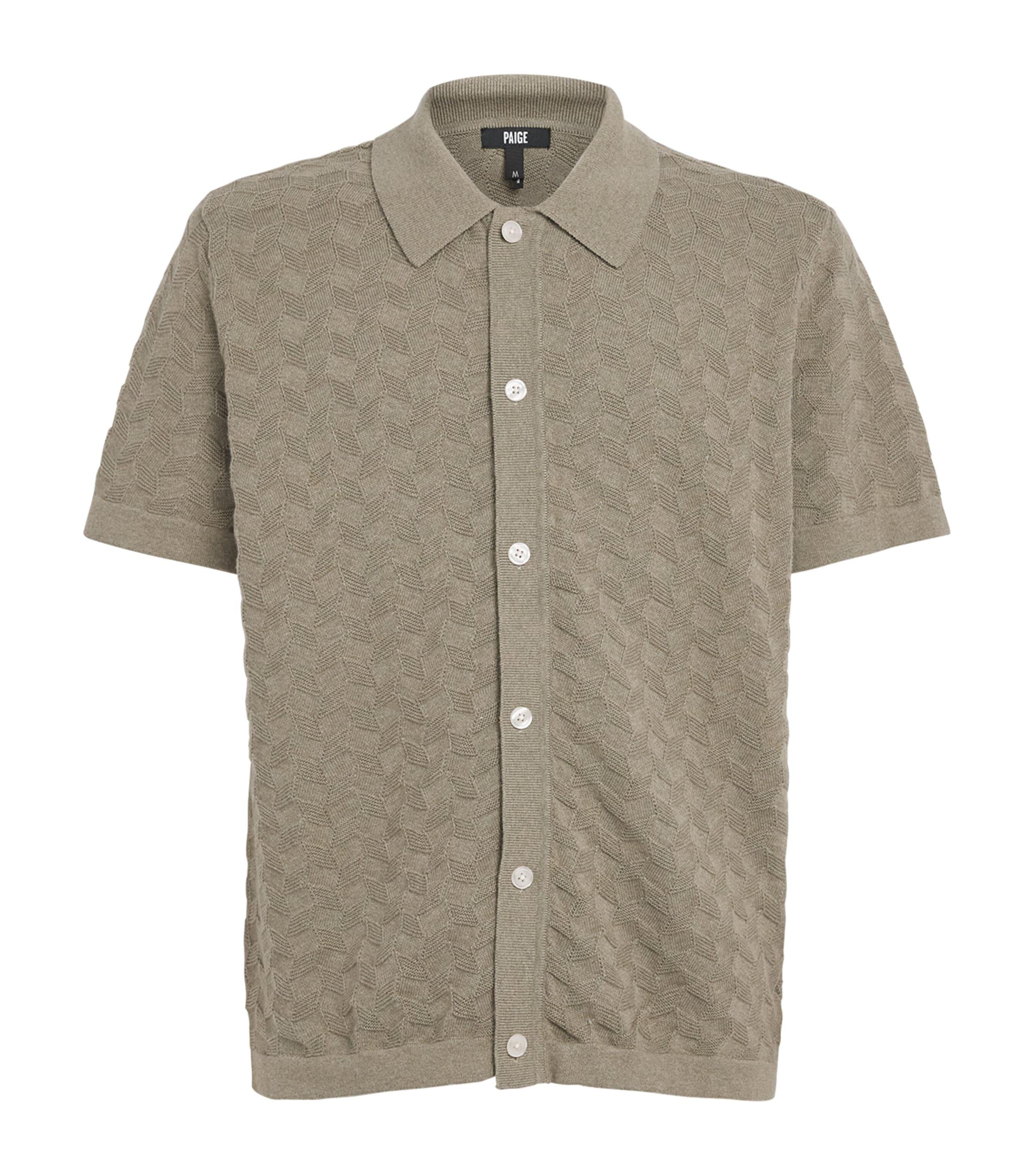 PAIGE Cotton-Linen Mendez Shirt by PAIGE