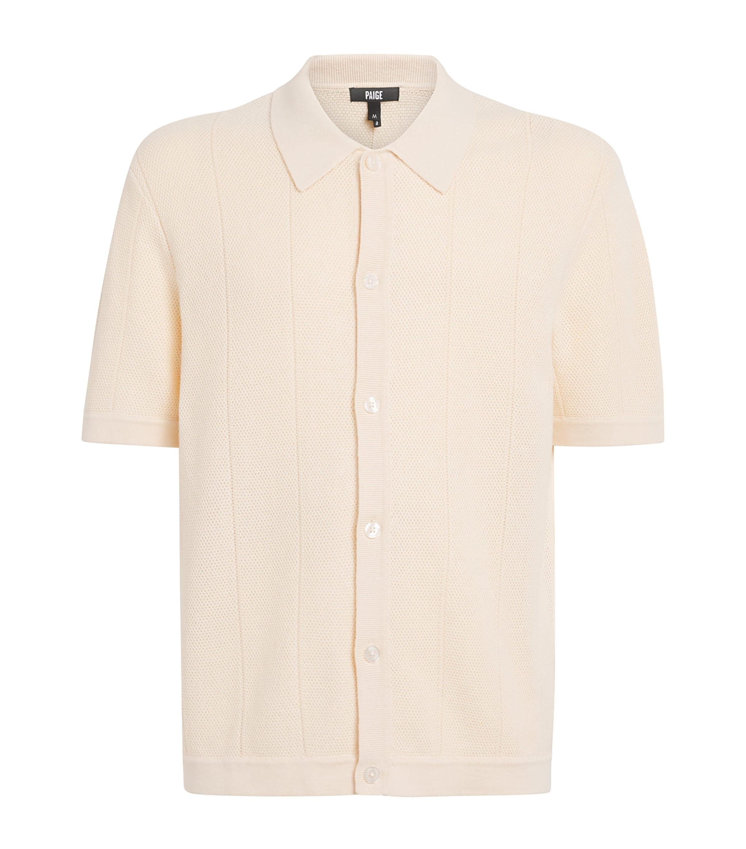 PAIGE Cotton-Linen Mendez Shirt by PAIGE
