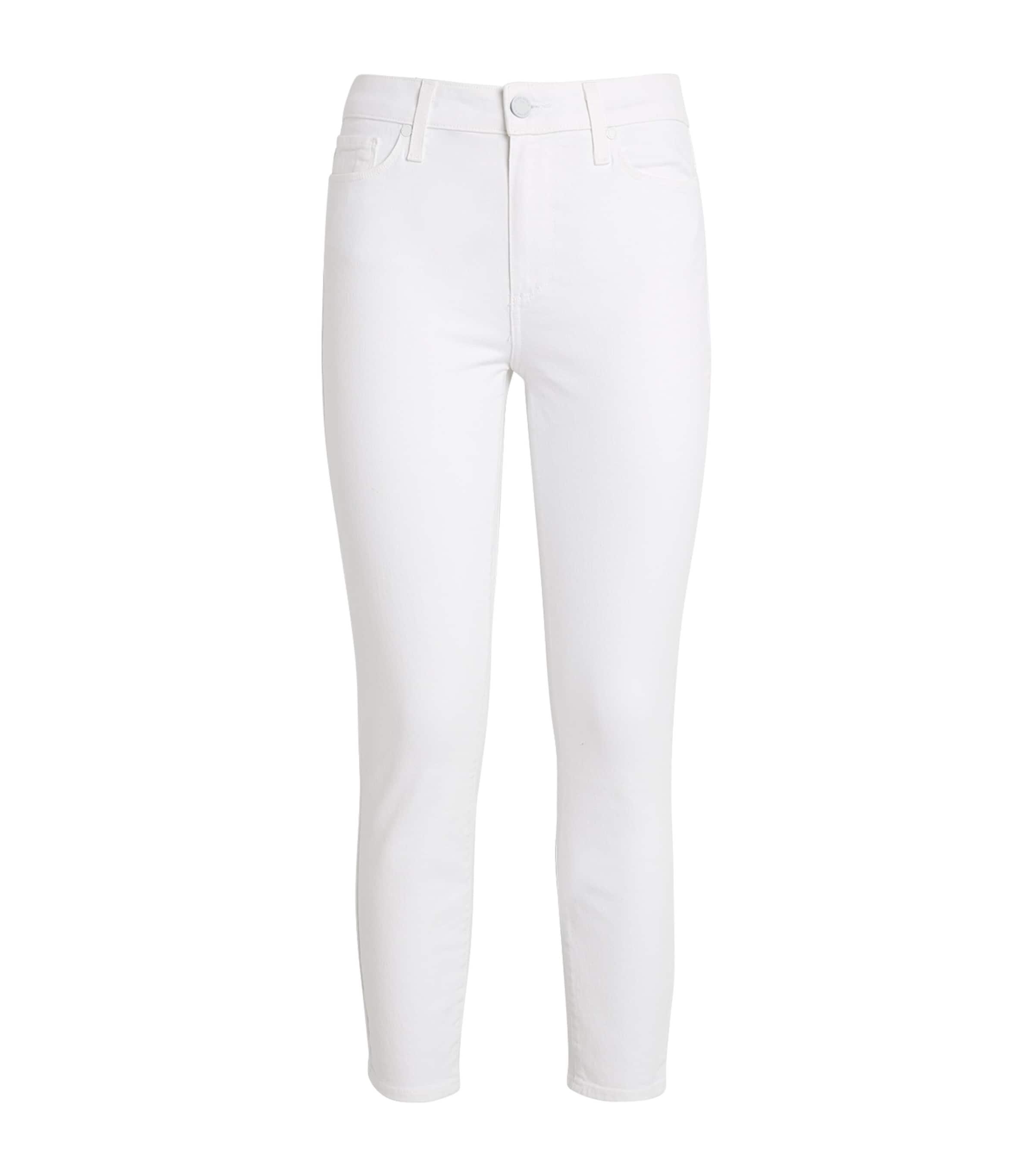 PAIGE Cropped Hoxton High-Rise Skinny Jeans by PAIGE