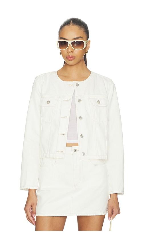 PAIGE Dean Jacket in Ivory by PAIGE