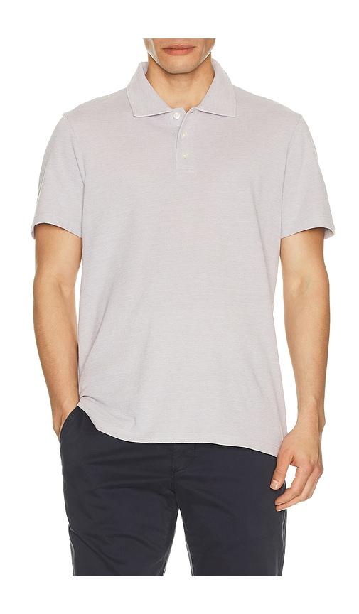PAIGE Demille Polo in Light Grey by PAIGE
