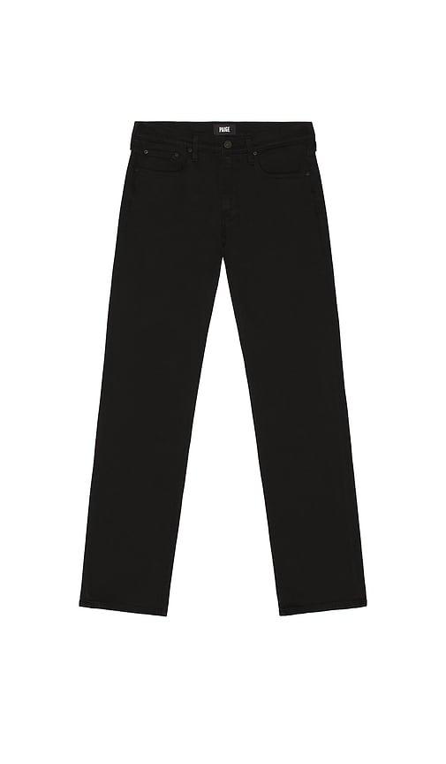 PAIGE Doheny Relaxed Straight in Black by PAIGE
