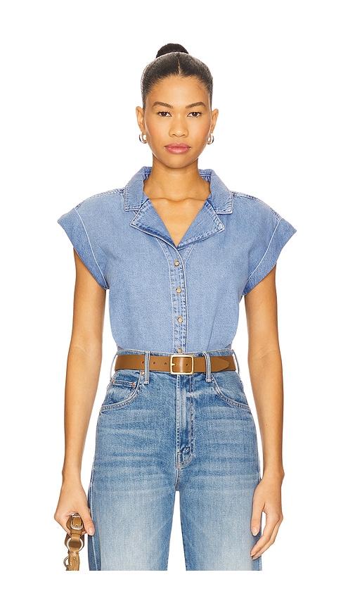 PAIGE Hadley Shirt in Blue by PAIGE