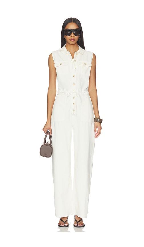 PAIGE Hayden Jumpsuit in Cream by PAIGE