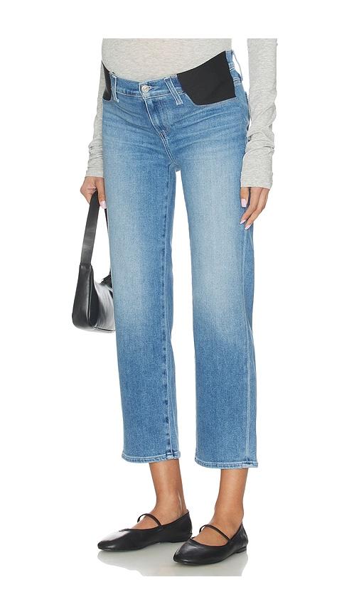 PAIGE Mason Ankle Maternity Jeans in Blue by PAIGE