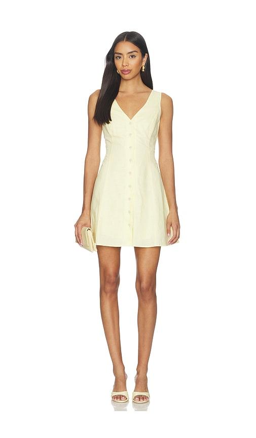 PAIGE Raye Dress in Yellow by PAIGE