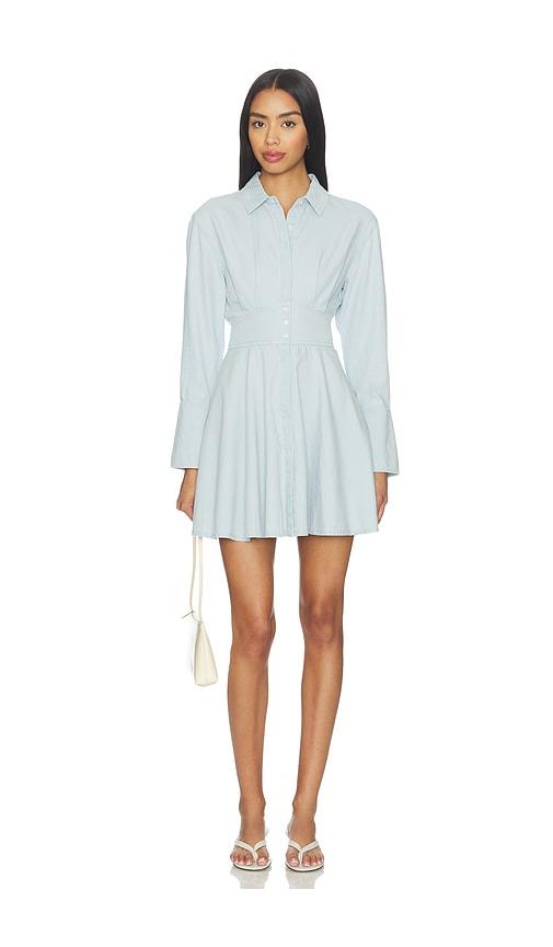 PAIGE Sandrine Dress in Blue by PAIGE