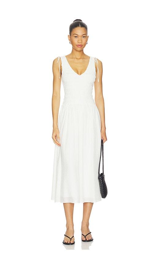 PAIGE Sebastian Dress in White by PAIGE