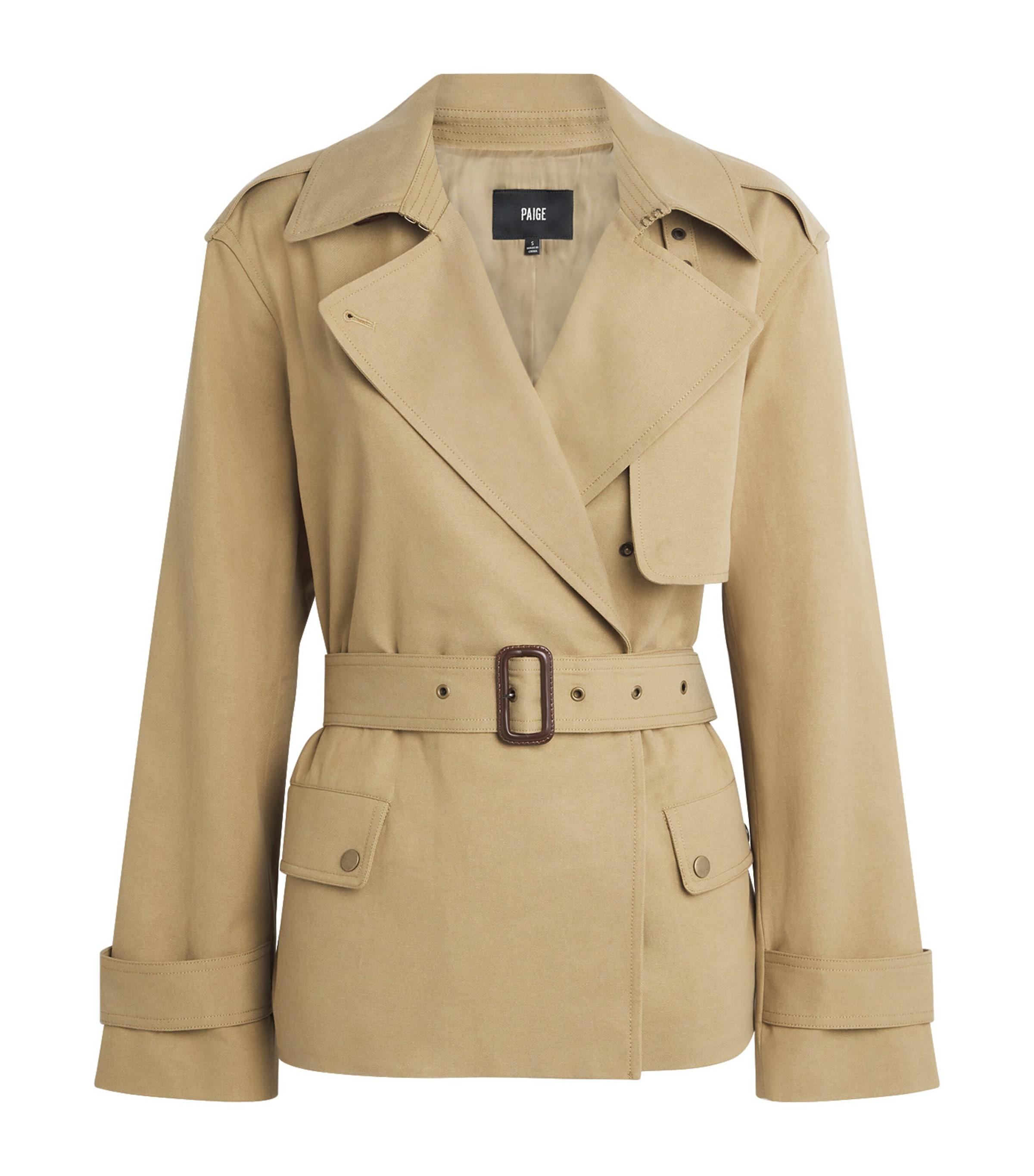 PAIGE Twill Cropped Orsina Jacket by PAIGE
