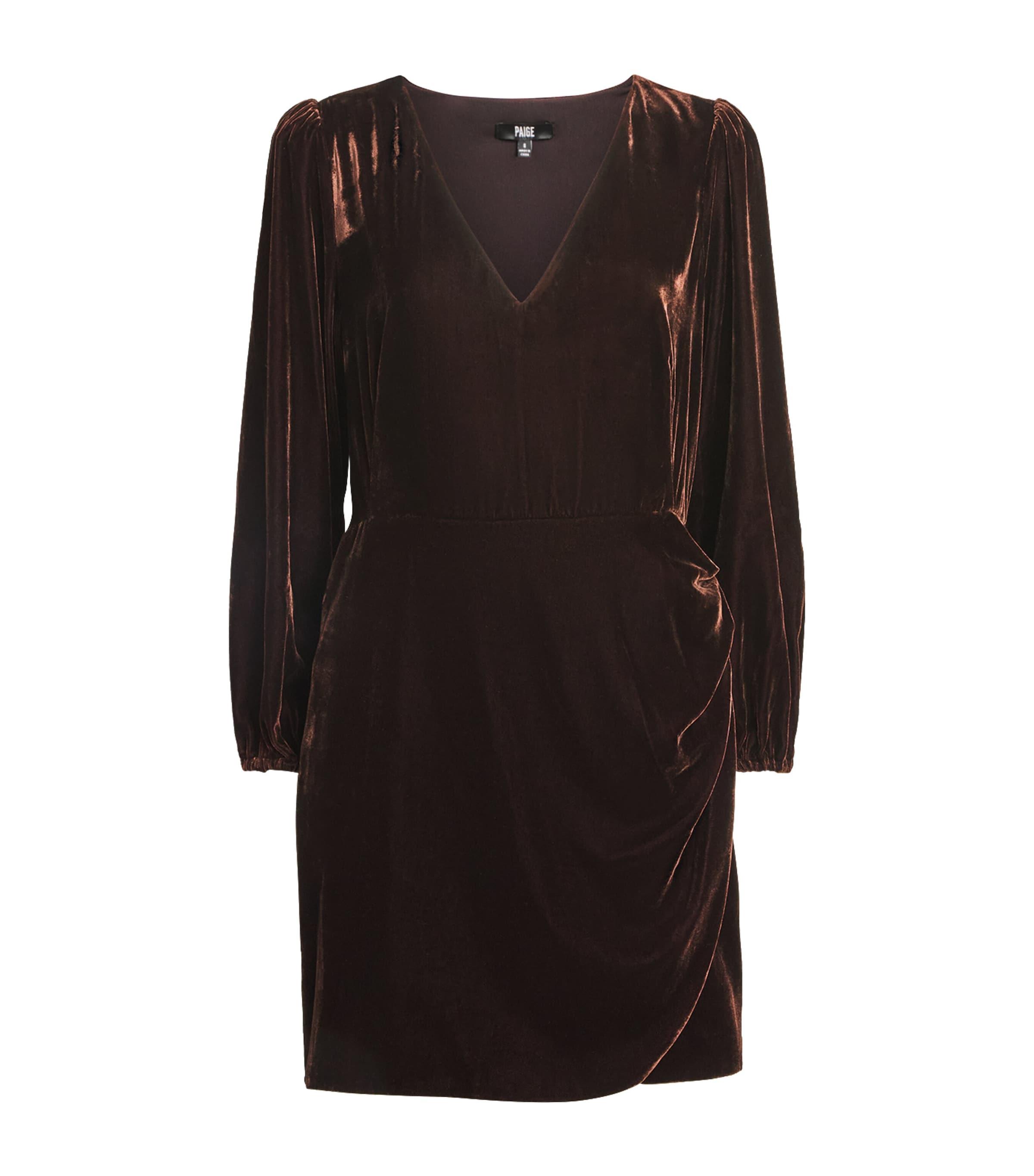 PAIGE Velvet Lawry Mini Dress by PAIGE