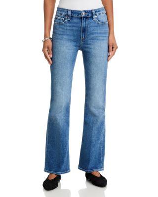 Petites High Rise Laurel Canyon Jeans in Monaco Mist by PAIGE